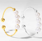 PERLES DUO | Bague anti-stress en acier inoxydable