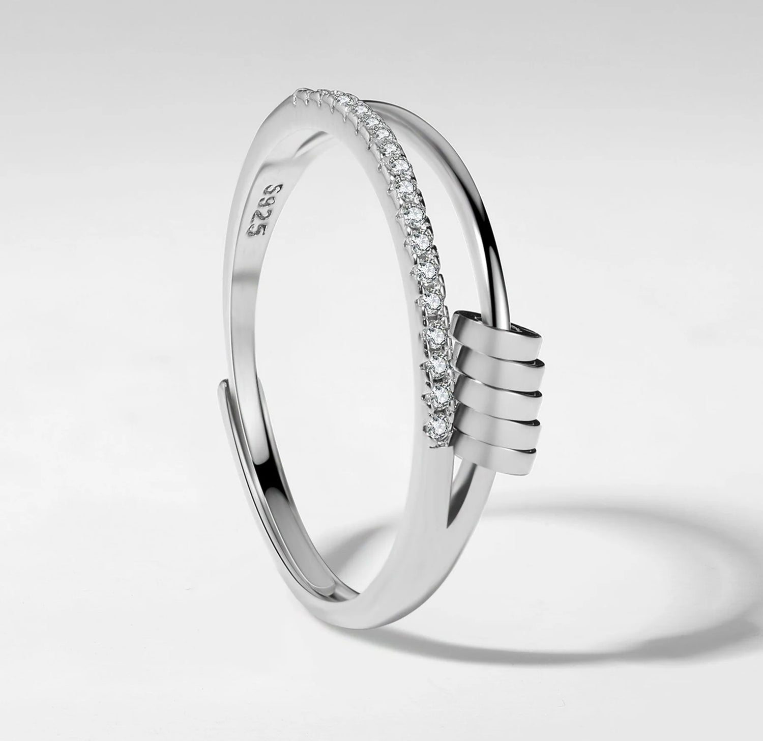 TRANQUILITY | Bague anti-stress en acier inoxydable