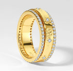 ALLEGRA | Bague anti-stress en acier inoxydable