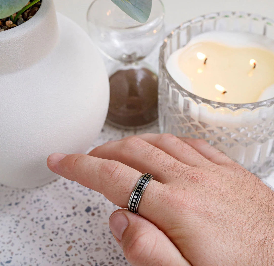 SYGMA | Bague anti-stress en acier inoxydable