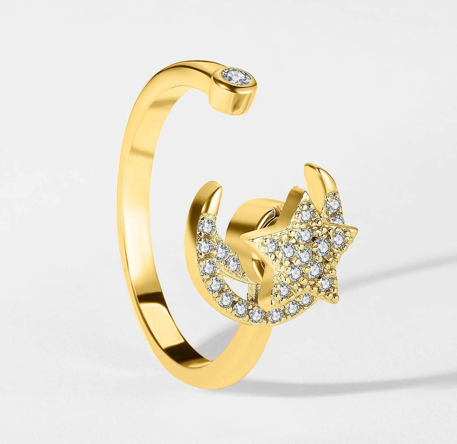 CELESTIA | Bague anti-stress en acier inoxydable