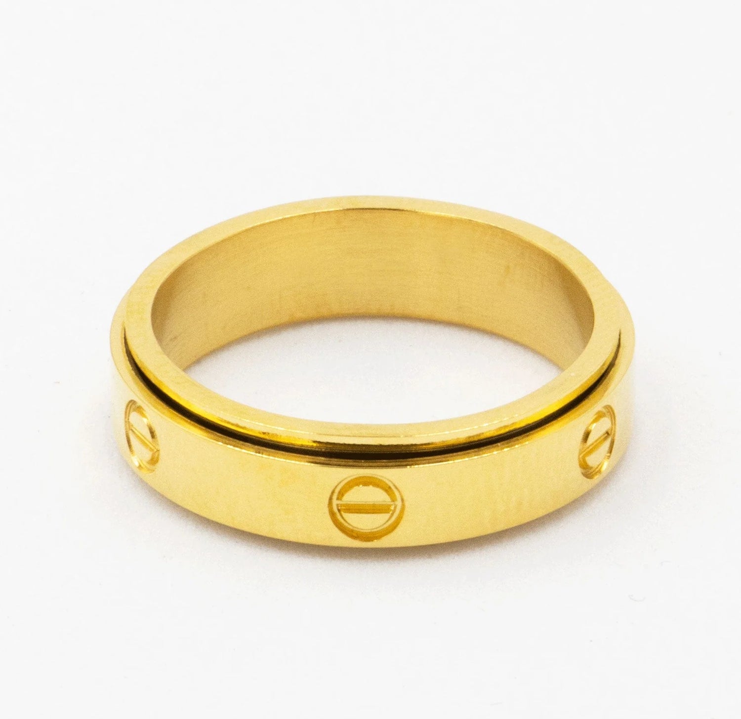 AMARA | Bague anti-stress en acier inoxydable