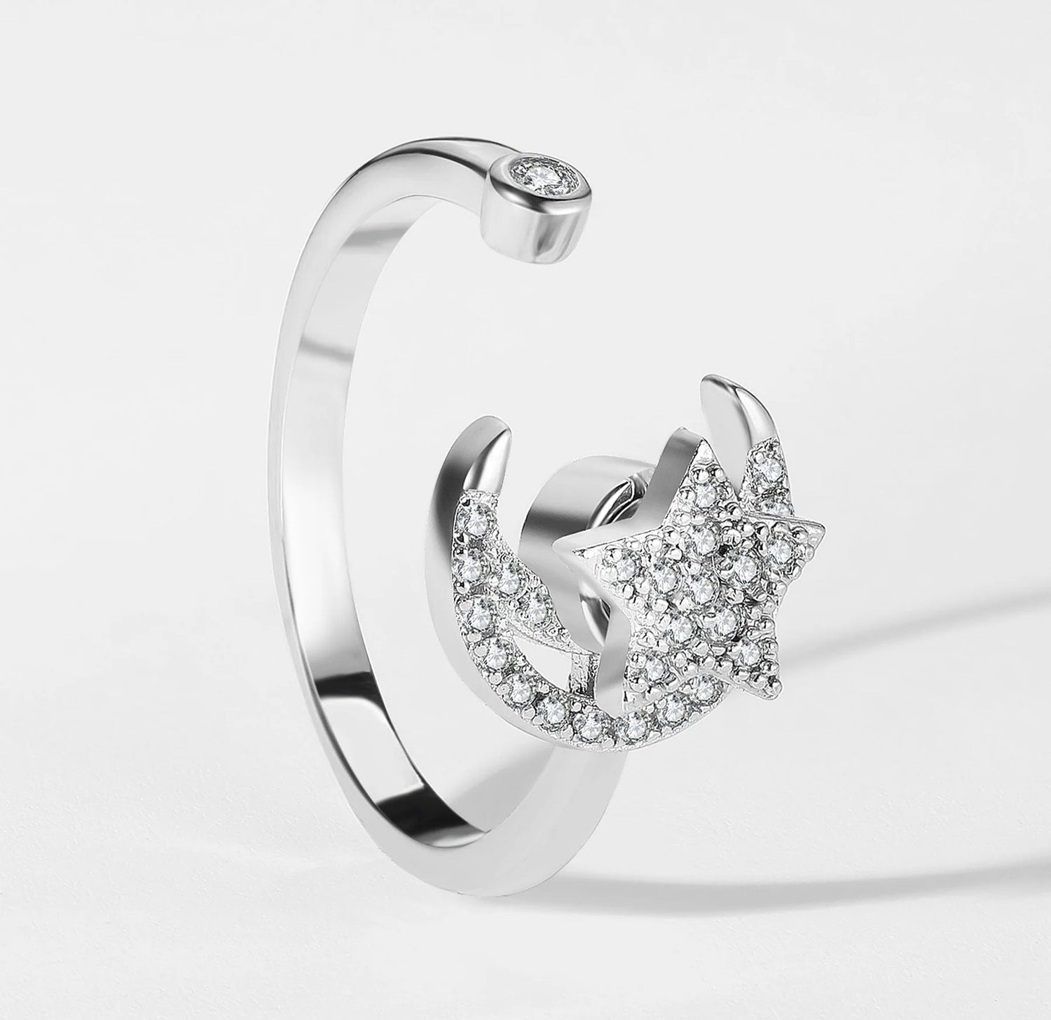 CELESTIA | Bague anti-stress en acier inoxydable