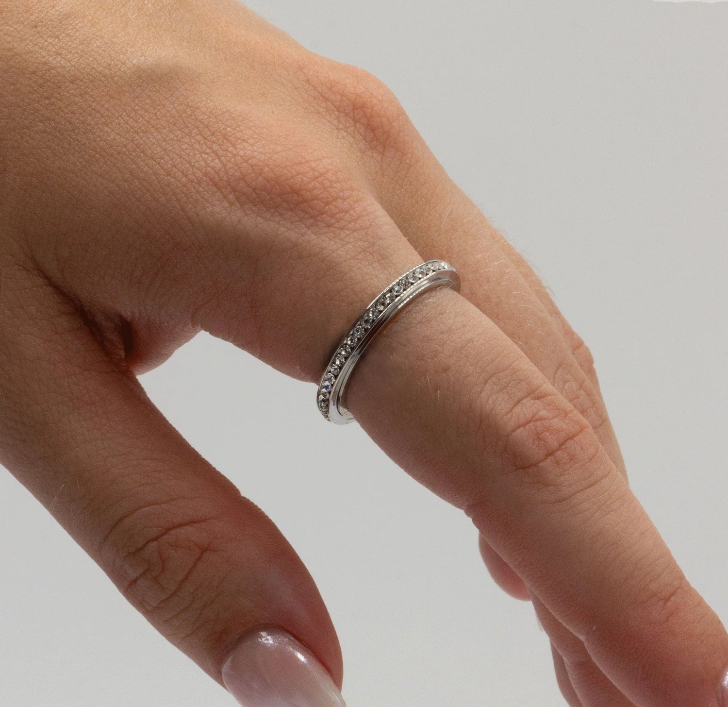 HAVEN | Bague anti-stress en acier inoxydable